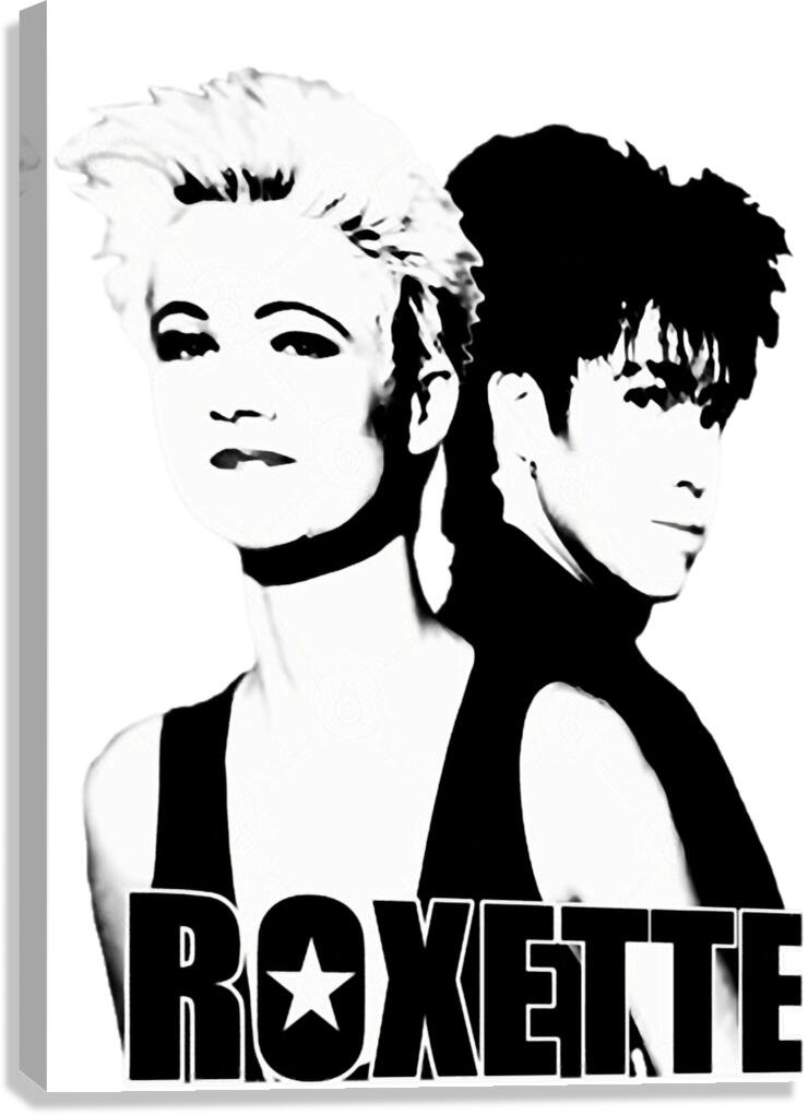 Roxette 47 Canvas Print