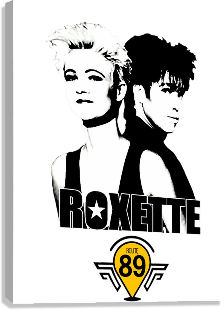Roxette 7 Canvas Print