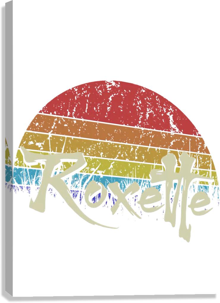 Roxette 26 Canvas Print