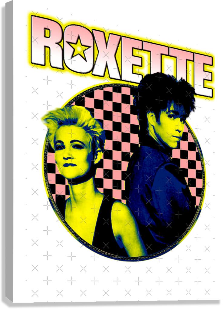 Roxette 33 Canvas Print