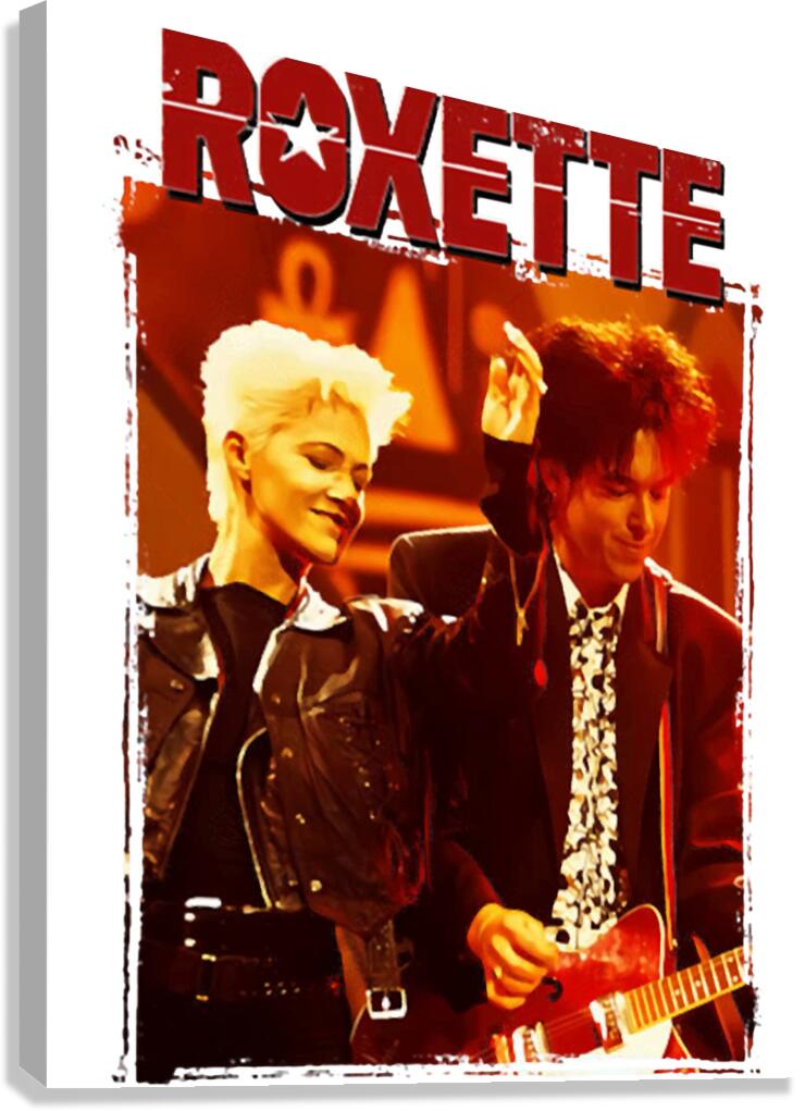 Roxette 42 Canvas Print