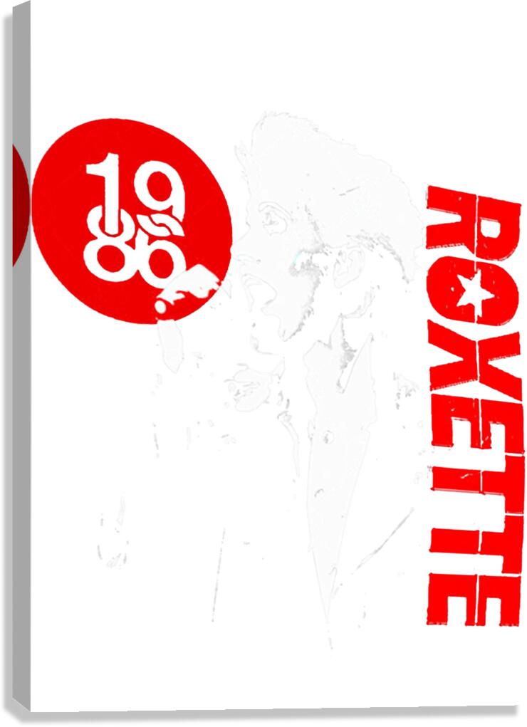 Roxette 43 Canvas Print