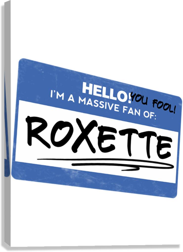 Roxette 47 Canvas Print