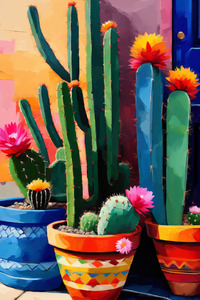 Cacti and lots of colorful things 6