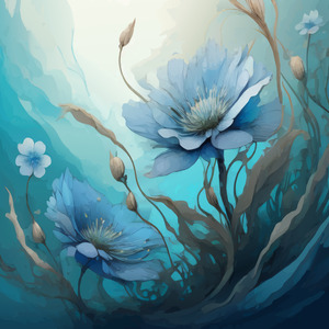 Fantasy Water Floral 