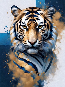 Tiger Wild and Beautiful 
