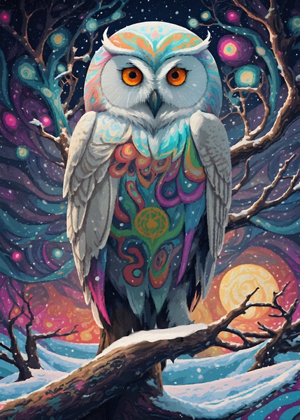 Lovely Owl  1 by Gabriella David