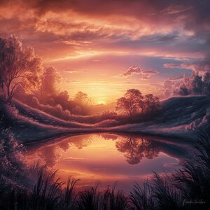  sunset - Sunset from nature