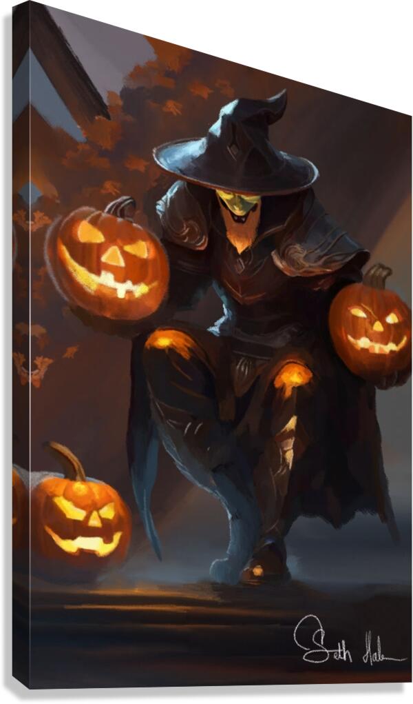 Vampire Goblin Canvas Print