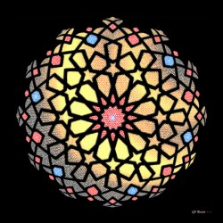 Mosaique avec Fond Noir