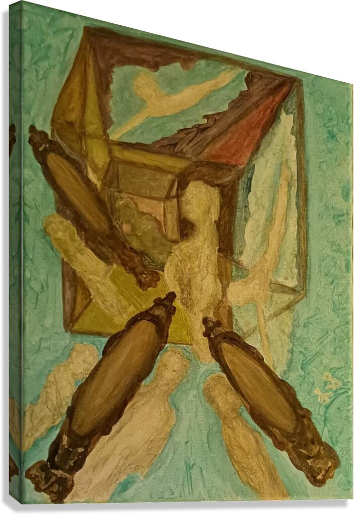 20240329 080743 Space-Time 4 dimensions   Canvas Print