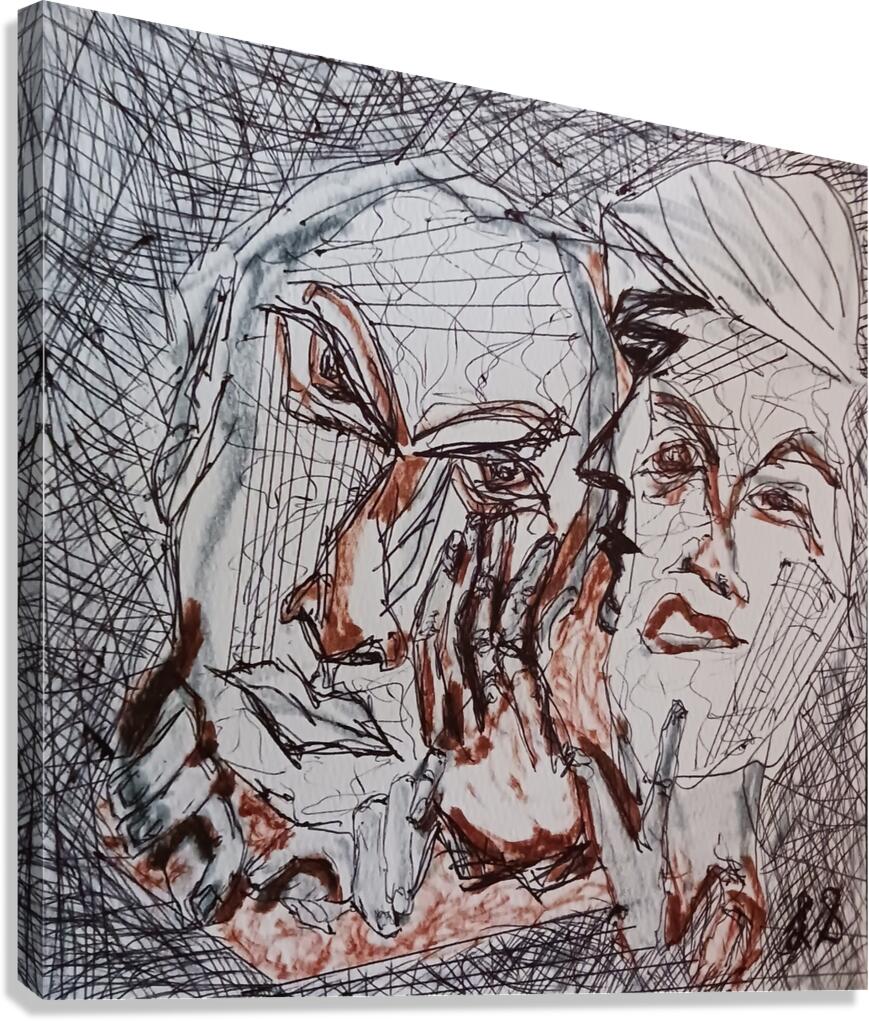 20250212 155710 Couple Canvas Print