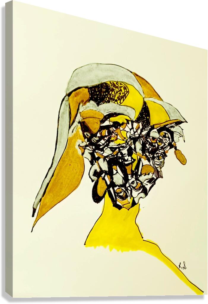 20230213 134039 complicated woman Canvas Print