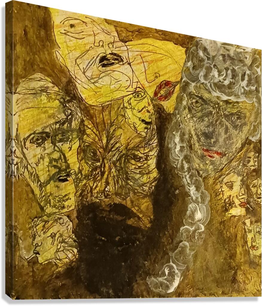 20240310 075558 faces Canvas Print
