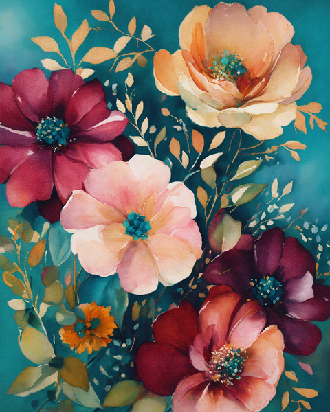 cosmic sky  fantasylandscape  Print