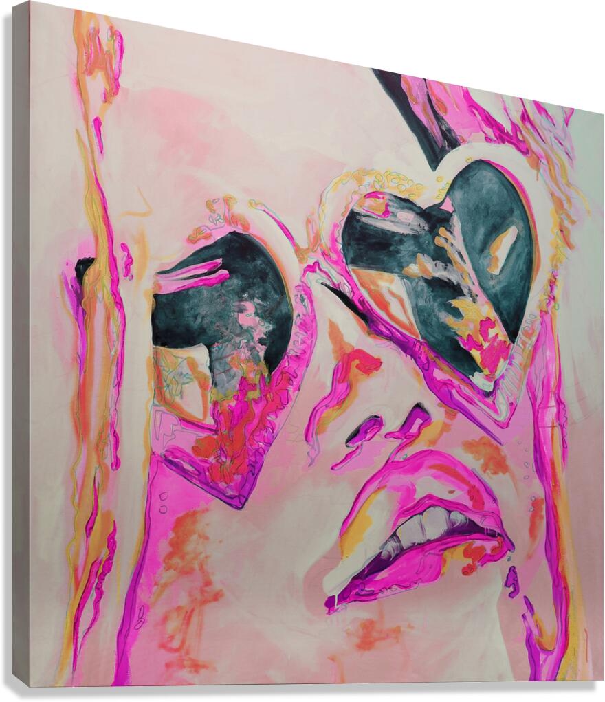 Roseglow Canvas Print