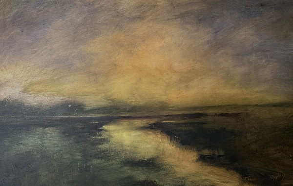 Dying Ember Of The Day by Larry Maynard Artist