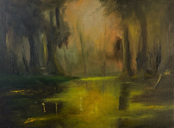 Sunlit Swampland Print