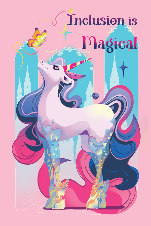 Inclusion is Magical Print
