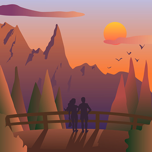 Nature on a trip  