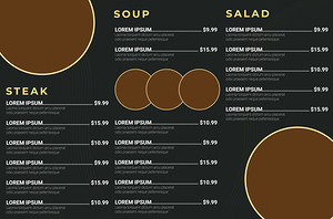 Restaurant Brochure. b