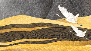 Art landscape background