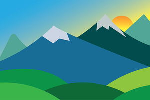 Mountain Landscape design