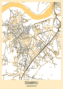 Dombivli Maharashtra City Map