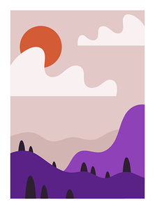 Modern nature scenes c