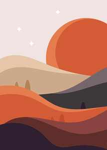 Contemporary aesthetic landscape d