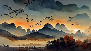 Mountain landscape design