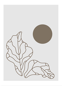 Modern plant art. d
