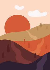 Contemporary aesthetic landscape h