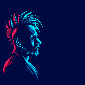 Punk man