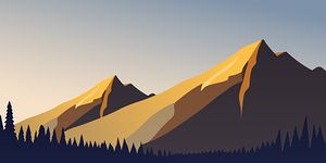 Sunny mountains 