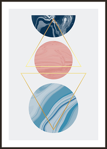 Abstract geometric shapes a