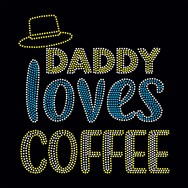 Daddy loves coffee by Point Art