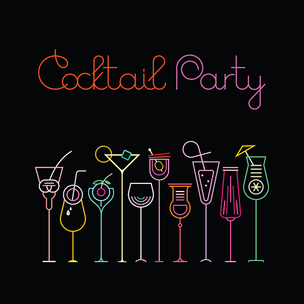 Cocktail Party by Point Art