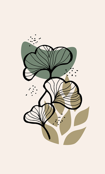 Trendy background design b Print