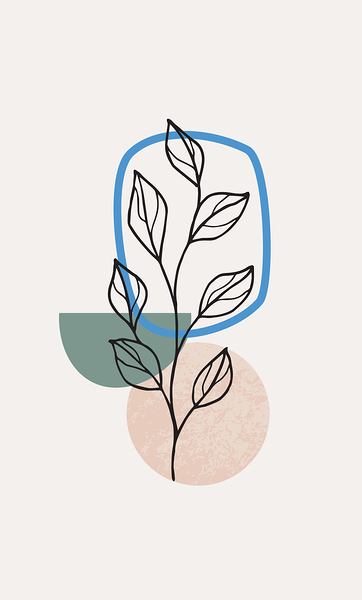  Abstract design   b Print