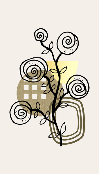 Trendy Modern design b by Point Art
