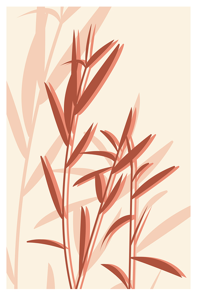  Abstract Simple Shape a Print