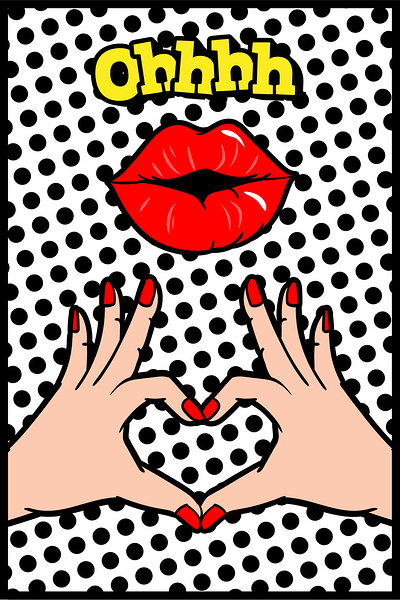 Comic styleb Print