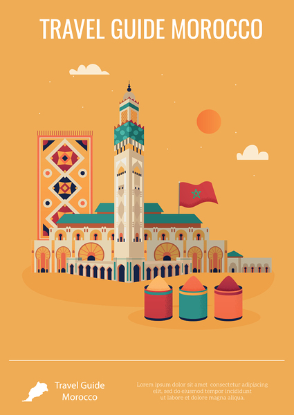 Travel to morocco d by Point Art