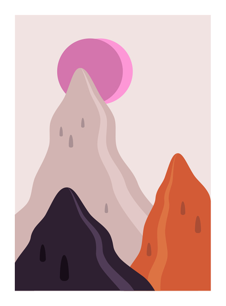 Modern nature scenes e Print