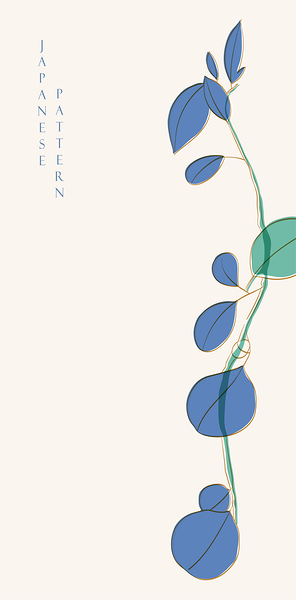 Abstract Japanese Pattern. b by Point Art