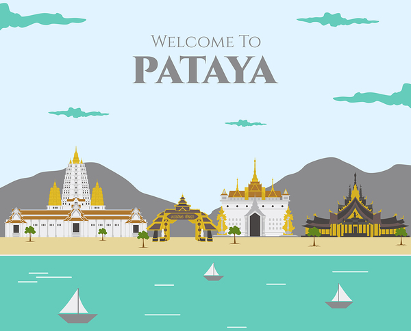 Welcome to Pattaya by Point Art