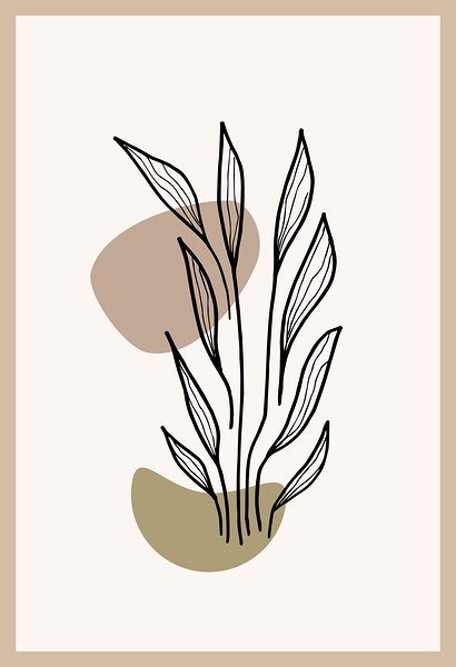 Abstract design b Print