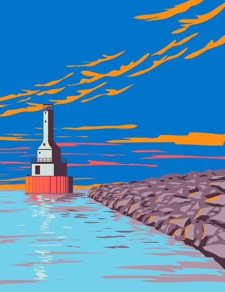 Lighthouse Print