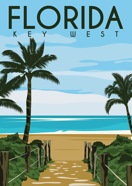 Florida Key West  by Point Art